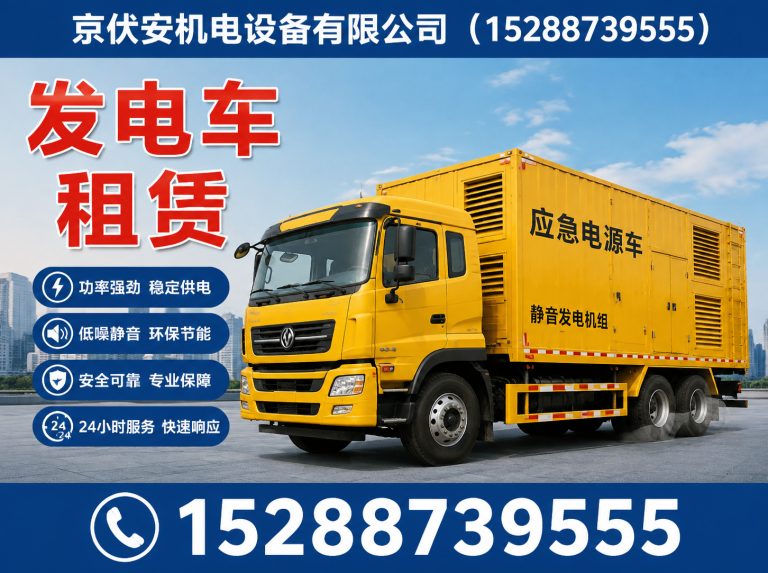 合肥发电车出租展示图